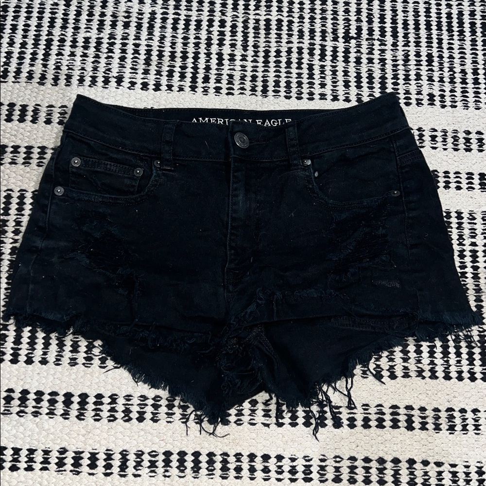 American Eagle Outfitters Black Stretch Denim